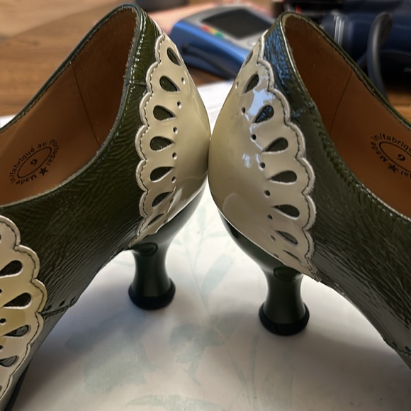 John Fluevog Lottie Deno lace up shoes size 9 slim fit - Picture 8 of 9